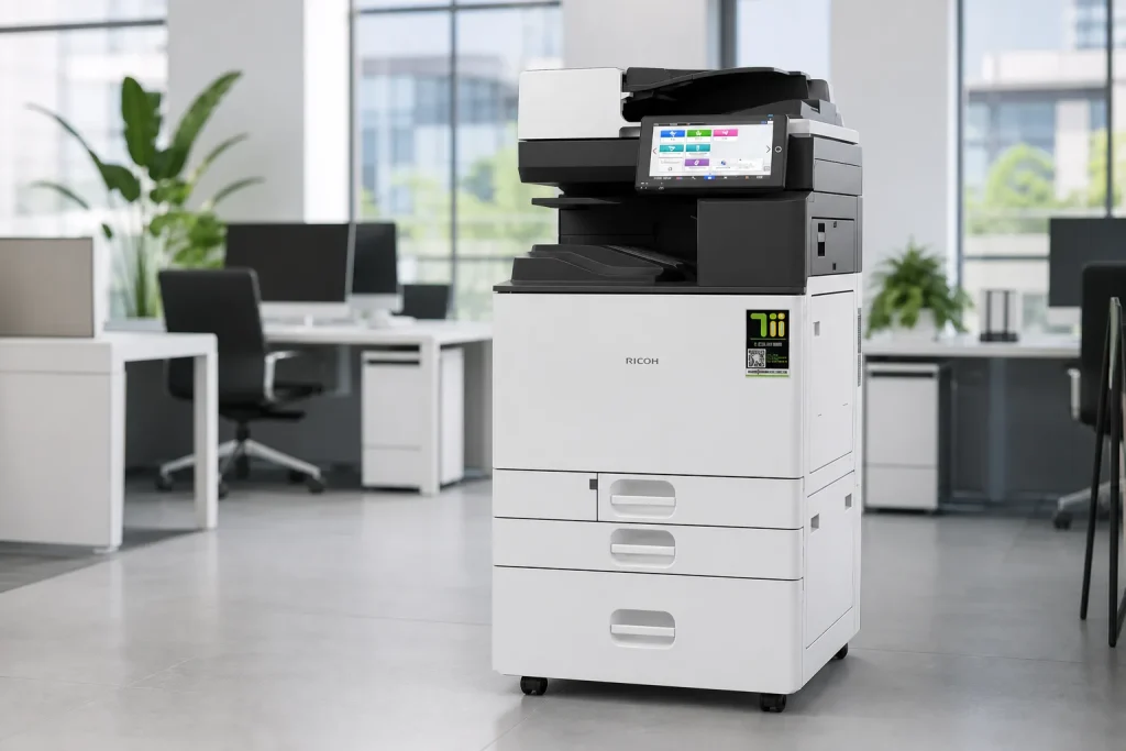 Multifuncional Ricoh en una oficina
