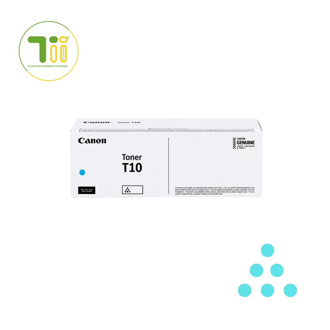 Tóner Canon T10 Cyan